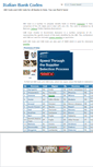 Mobile Screenshot of italianbankcodes.com